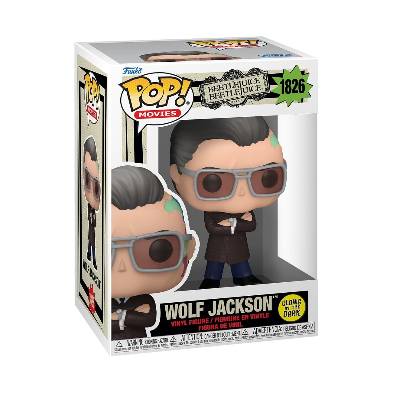 Funko Pop Movies Beetlejuice 2 Wolf Jackson - Vinyl-Sammelfigur - Geschenkid 1890₽