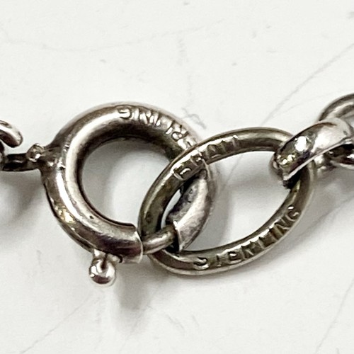 Pulsera Beau vintage de plata esterlina con 7 dijes • Caja de dinero, estados + - Imagen 3 de 11