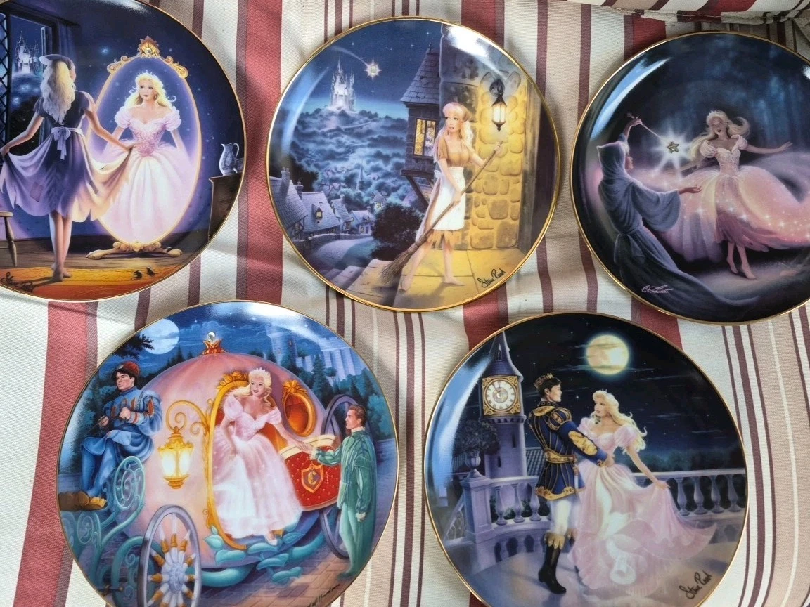 Franklin Mint Cinderella Indiana Franklin Mint Collector Plates