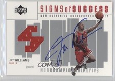 2002 Championship Drive Signs Of Success Jersey /225 Jay Williams #JW-A Auto 0p5