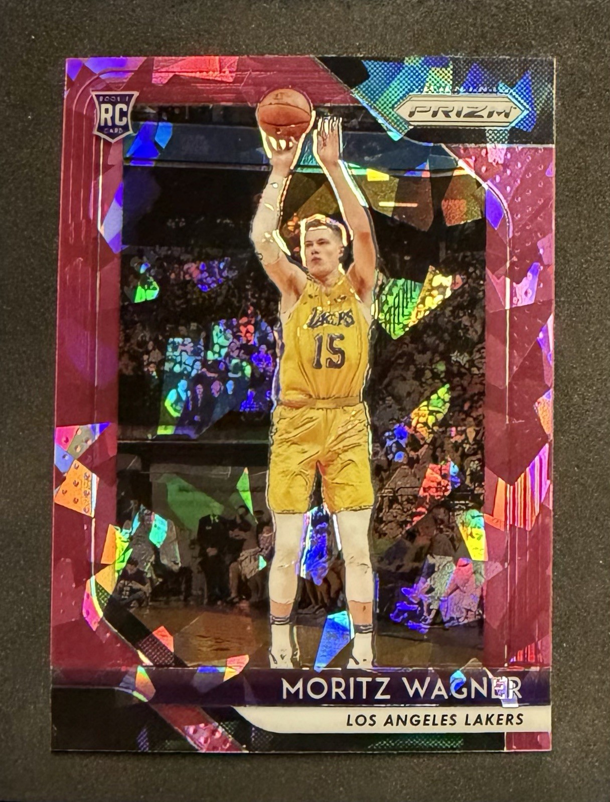 2018-19 Panini Prizm - Moritz Wagner #284 Pink Ice Prizm (RC) - Lakers