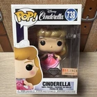 Funko Pop! Disney Cinderella Pink Dress (Diamond) Vinyl Figure #738 BoxLunch Ex.