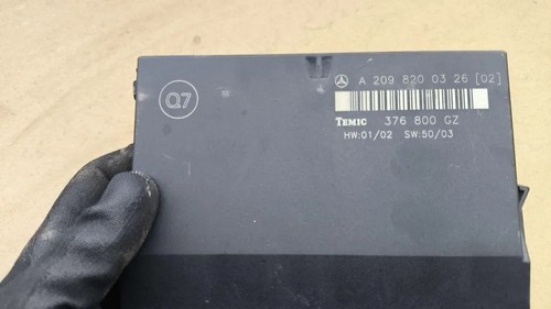 MERCEDES-BENZ CLK C209 Komfortsteuergerät A2098200326 2.70 Diesel 2003 33116815