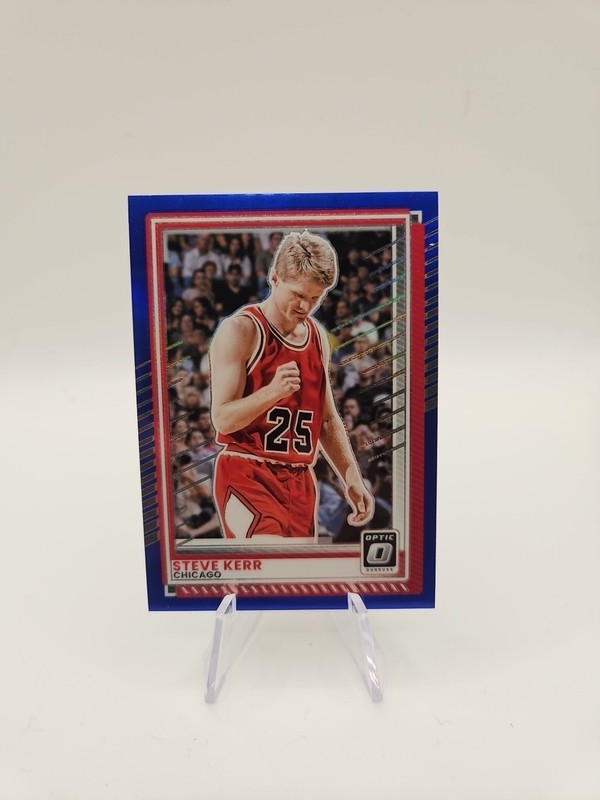 2025-26 Panini Donruss Optic Steve Kerr Blue Holo Prizm /49