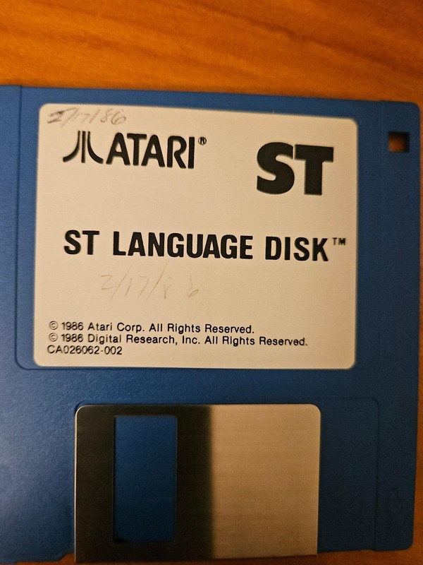 Atari Language Disk for Atari ST