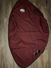 Weatherbetta Landa  lite Neck Cover Size Large. New Burgundy W/brown Trim