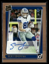 Simi Fehoko 2021 Donruss Rated Rookie Bronze Auto