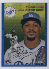 2023 Chrome Platinum Anniversary Blue Prism Refractor Yusniel Diaz Díaz #11 0qw2
