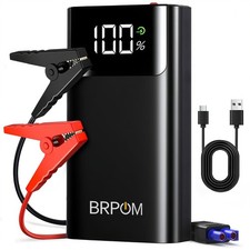 6000A Car Jump Starter Power Bank Pack 12V LCD Battery Booster USB Charger