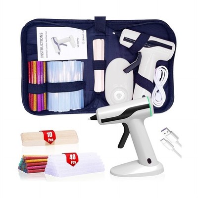 MONVICT Cordless Hot Melt Glue Gun, Smart Power-Off with 2.2 Ah Bui... Fast Ship