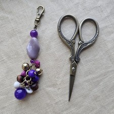 Handmade Beaded Keychain/Zipper Pull Unique Gift For Her
