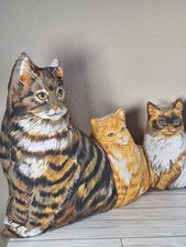 Vintage 90s Cat Plush Draft Dodger Long Door Draft Blocker 40inches