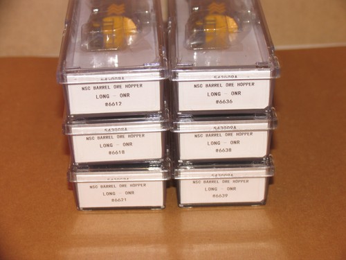 6 X Rapido ONR Ontario Northland NSC Long Barrel Ore Hopper Car N Scale NIB - Picture 4 of 20