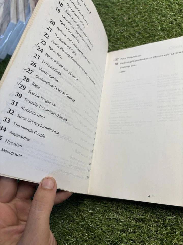 Vintage Book (Obstetrics and Gynecology) By William W.Beck,Jr English Flaw - Image 3 of 4