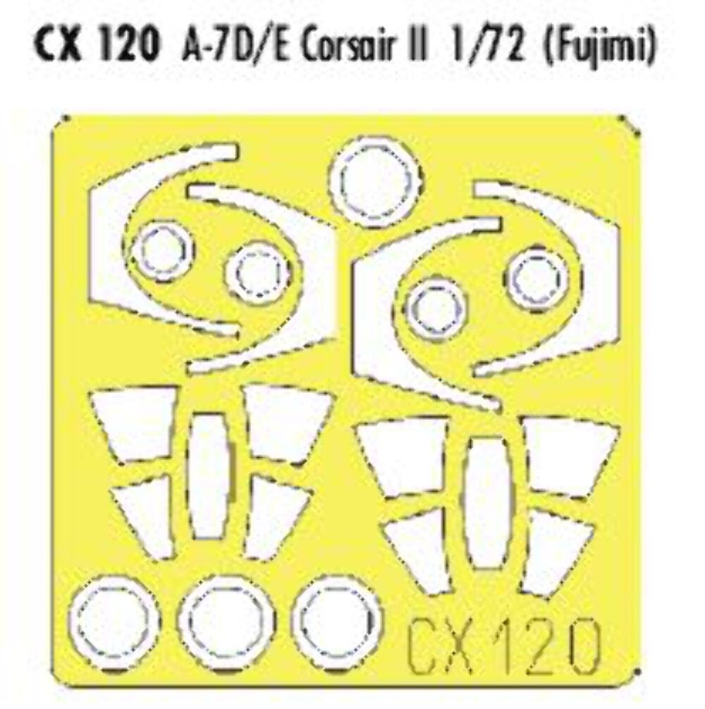 Eduard CX120 1:72 Vought A-7D Corsair/A-7E Corsair II