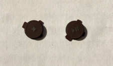 Original OEM - Brown Button Cover Parts - for Microsoft Zune 30GB Model 1091