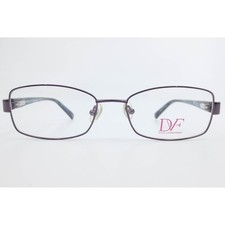 Diane von Furstenberg DVF8031 505 Purple Rectangular Eyeglass Frames 51-16-135