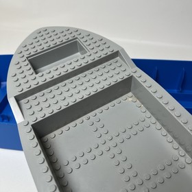 Lego Boat Hull - 7994 City Harbor, 74 x 18 x 7 with Light Bluish Gray Top - Used