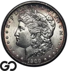 1900-O Morgan Silver Dollar Coin, Subtle Rim Toner, Choice BU++