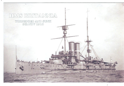 2018 WARSHIP HMS BRTANNIA