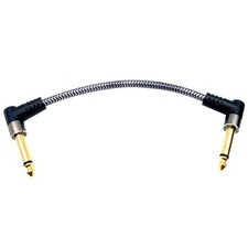 Nylon Braided Guitar Patches Cable Low Noise Shielded Cable for Effect Pedal