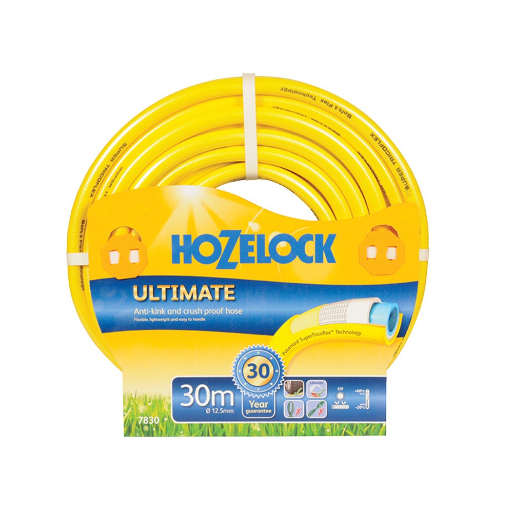 Hozelock Ultimate Hose 30M 12.5Mm (1/2In) Diameter - Yellow - Image 2