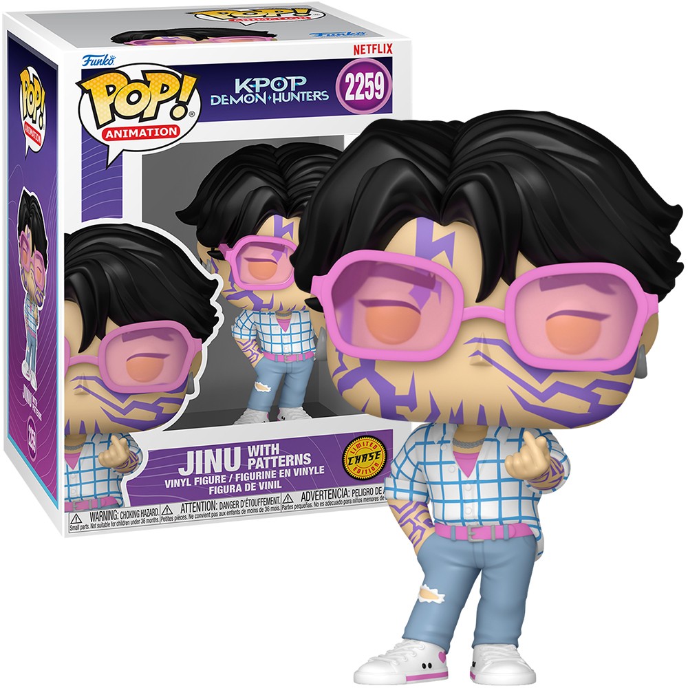 Funko POP Animation KPop Demon Hunters Jinu Chase Edition Vinyl 2259