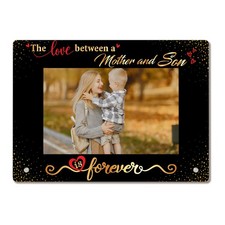 Mom Picture Frame, The Love Between A Mother And Son Is Forever Photo Frames,...