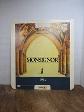 Monsignor (1982) CED Video Disc CBS FOX Crime War Drama Christopher Reeve Tested