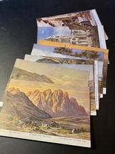 PALESTINIA famous places set of 11 unused postcards 1910s
