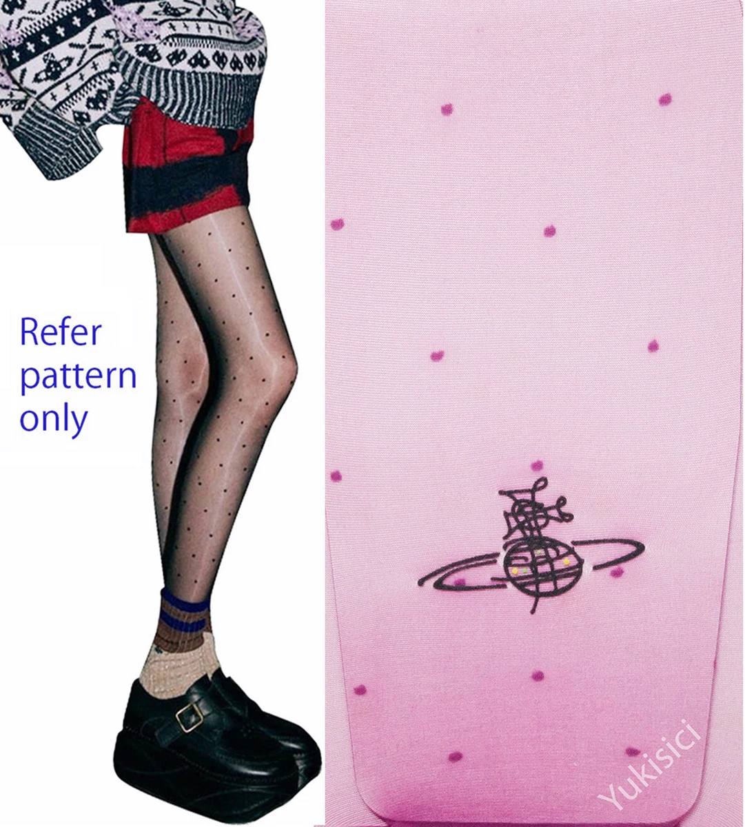 ‧˚₊*̥✧ vivienne westwood tights Vivienne Westwood Nylon Size M Pantyhose and Tights for Women for