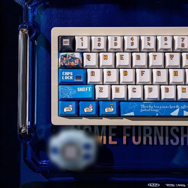 Anime Digimon Adventure Keycaps PBT 146PCS Keys For Cherry MX Keyboards - Image 3 of 4