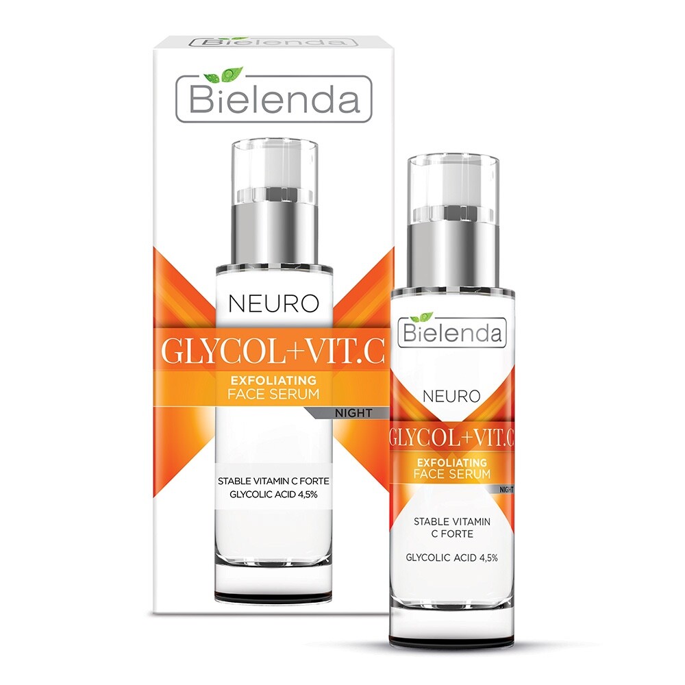 Bielenda Neuro Glycol Vitamin C Exfoliating Rejuvenating Night Serum 30ml