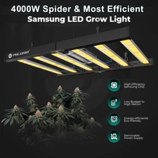 Spider 4000W LED Grow Light Full Spectrum Commercial Grow CO2 Indoor Veg Flower