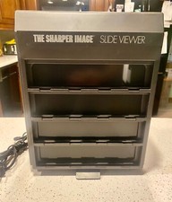 Vtg Sharper Image Slide Viewer System Edit Crop 3x Magnify - FOR PARTS OR REPAIR