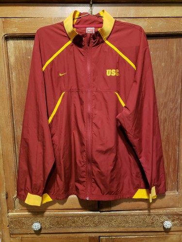USC Trojans Windbreaker Jacket Size 