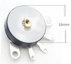 ⅝" 16mm ON/OFF VOLUME CONTROL FLAT FOOT POTENTIOMETER 50KΩ THUMBWHEEL THUMB POT