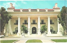 The Henry Morrison Flagler Museum, Whitehall Way, Palm Beach, Florida Postcard