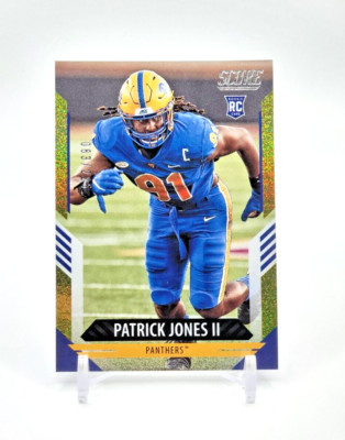 Patrick Jones II ROOKIE CARD /225 GOLD 2021 Panini Score #348 Pittsburgh (RC)