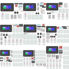 T30 APP WiFi GSM Wireless Home Security Alarm Burglar System+Amazon Alexa+Google