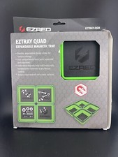 Ez Red Qrd Quad Eztray Green Expandable Magnetic Tray Ez Red Qrd Quad Eztray Green Expandable Magnetic Tray