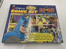 1989 COLORFORMS BATMAN DELUXE COMIC KIT BRAND NEW SEALED NIB