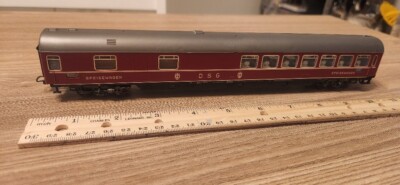 ROWA Supermodell Germany, HO DC, DSG 9814 Restaurant Car, Item# E91.