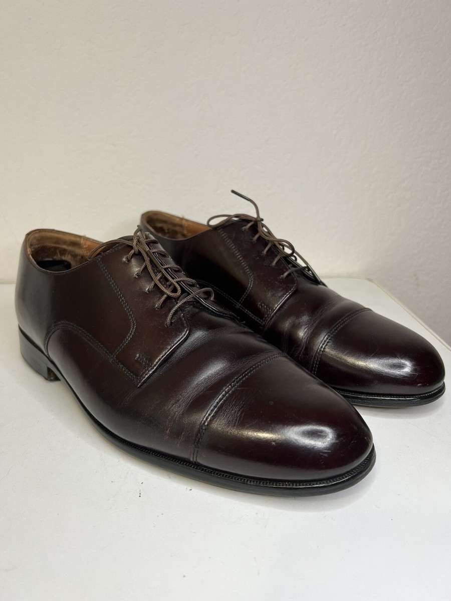 Bostonian Classics Men's 9.5 M 20398 Brown Leather Oxford Dress