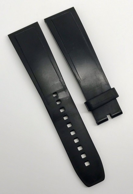 breitling black diver pro rubber strap