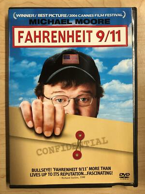 Fahrenheit 9/11 (DVD, 2004) - J1105 | eBay