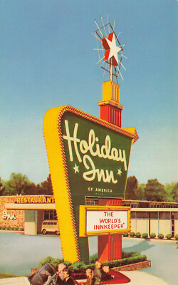 Postcard Holiday Inn Liveral Kansas