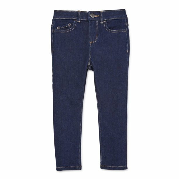 Wonder Nation Baby Girls & Toddler Girls Stretch Denim