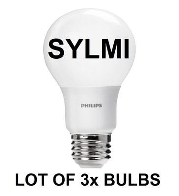 PHILIPS 40W Equiv LED Light Bulb SUPER BRIGHT Glow 5000k Daylight A19 5W 40 Watt