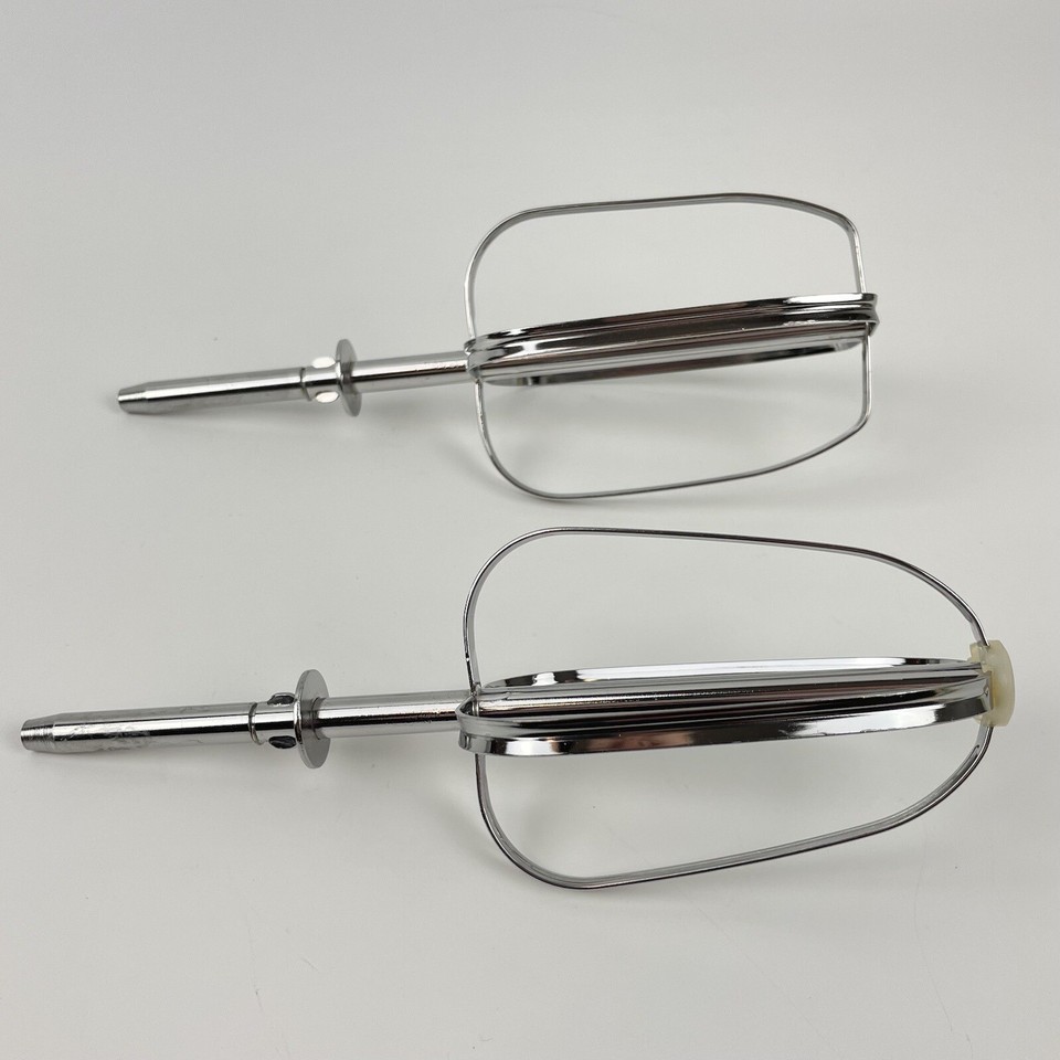 Sunbeam Mixmaster Steel Mixer Beater Set Attachment OEM Part